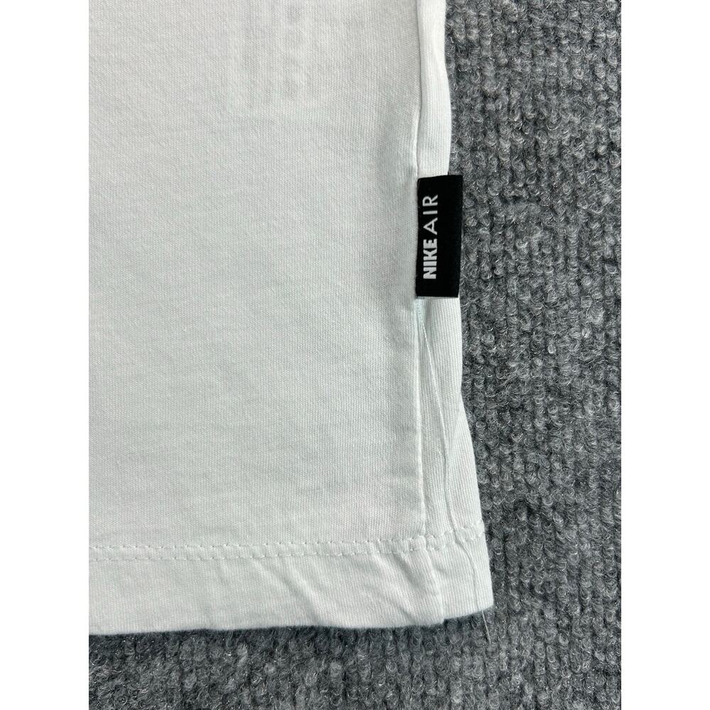 Nike Air Graphic T-Shirt MENS S White Purple Orange Logo Tee Casual Streetwear - Picture 5 of 8